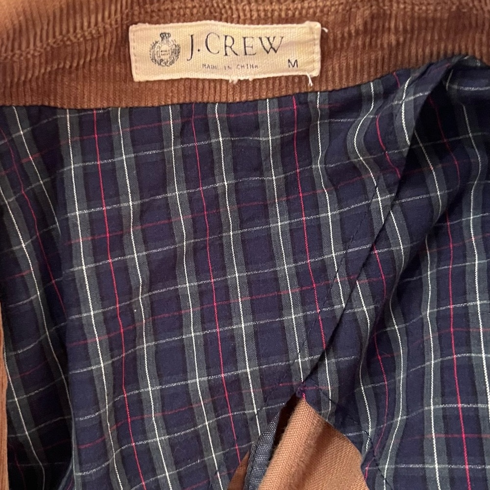 *NWOT* J-Crew Mens Rivington Sport Coat Brown Corduroy Jacket Suit Medium M* - Picture 4 of 4